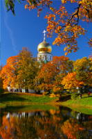 Пушкин, осень, пейзаж, фотография