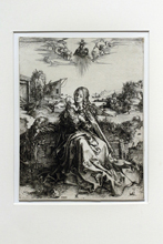 Альбрехт Дюрер - фотовыствка в Эрмитаже - гравюра - Святое Семейство со стрекозой