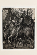 Альбрехт Дюрер - фотовыствка в Эрмитаже - гравюра - Рыцарь, смерть и дьявол