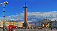 Дворцовая площадь, Александровская колонна