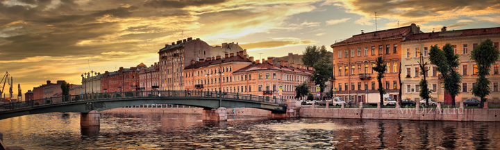 Фонтанка, Санкт-Петербург, панорамы, фотопанно, Английский мост, Saint-Petersburg, St. Petersburg