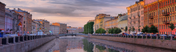 Канал Грибоедова, широкий формат, фотопанорама, широкоформатное изображение, Saint-Petersburg, St. Petersburg, панорама