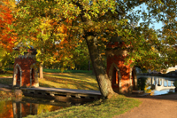 Пушкин, Екатерининский парк, Башня-руина, изображение высокого разрешения, качественное фото